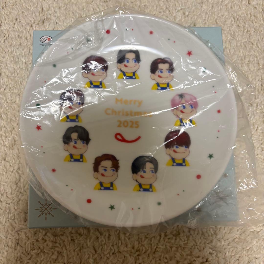 【新品】 Man オリジナルクリスマス プレート 不二家