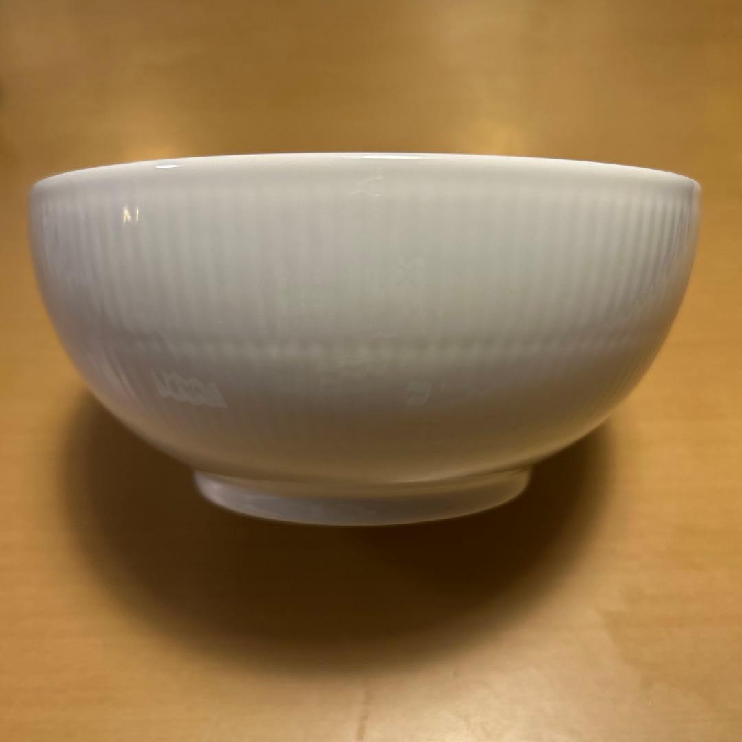 ロイヤルコペンハーゲン ホワイトフルーテッド　ボウル18cm