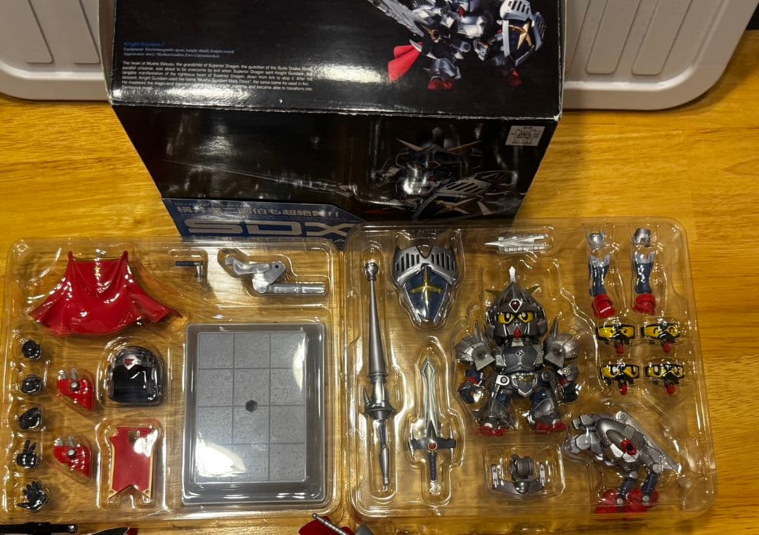 開封品 SDX 騎士ガンダム 烈伝版 初回特典 SDガンダム ナイトガンダム
