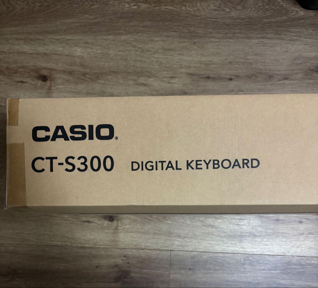 CASIO CT-S300 ブラック 61鍵盤 デジタルキーボード