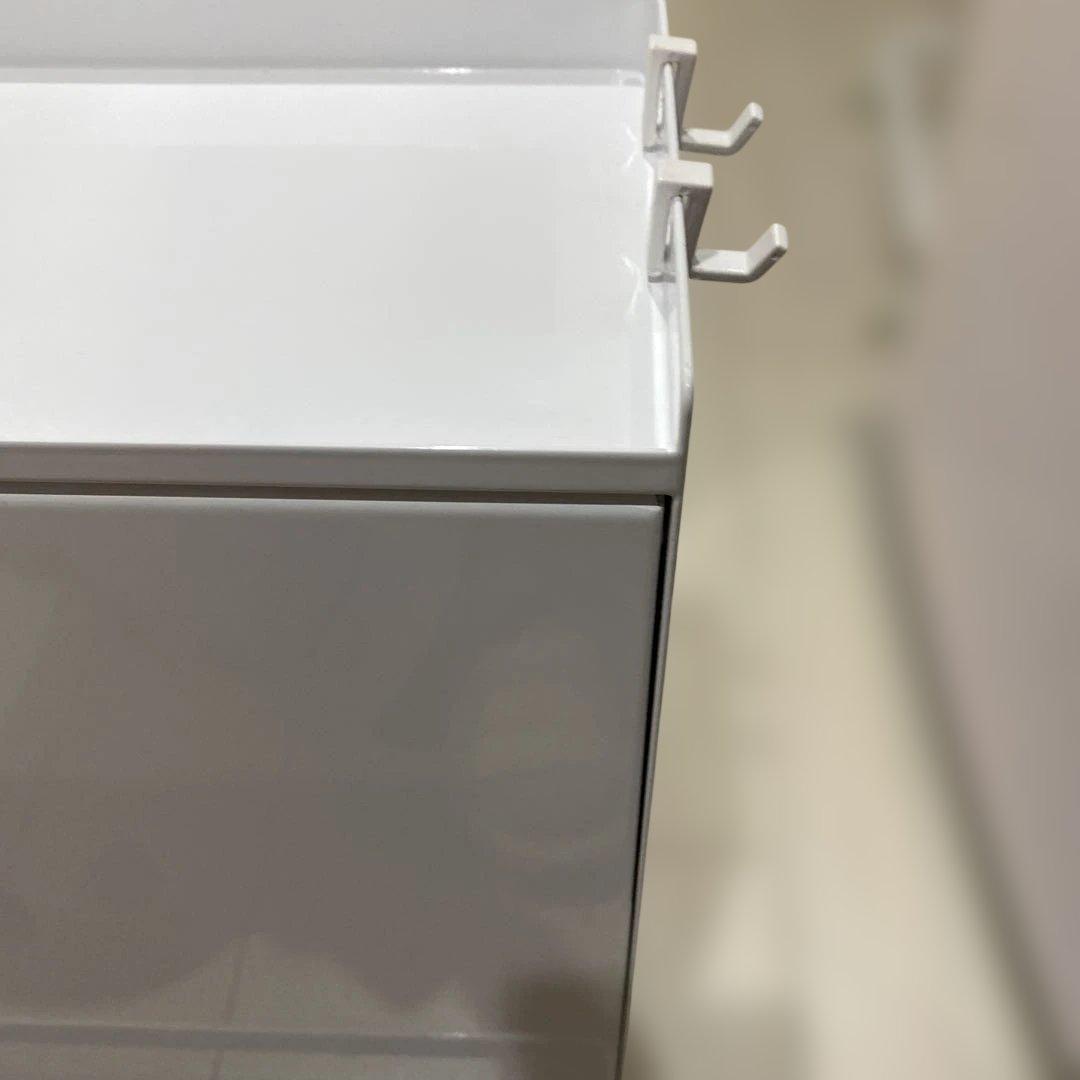 山崎実業 前が開く 隠せる調味料ラック タワー tower　ホワイト