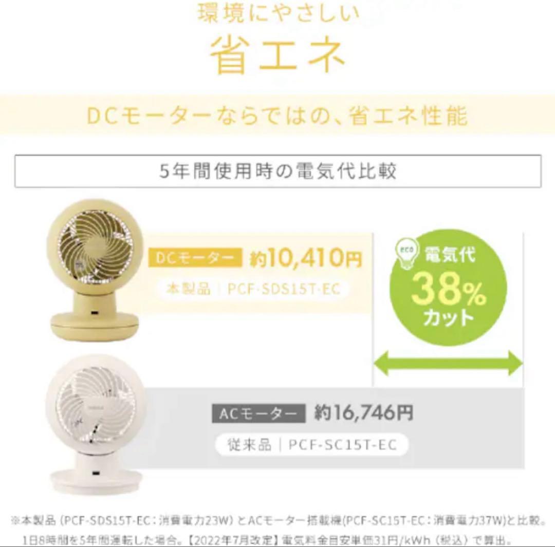 新品未使用 アイリスオーヤマ サーキュレーター PCF-SDS15Tグレー