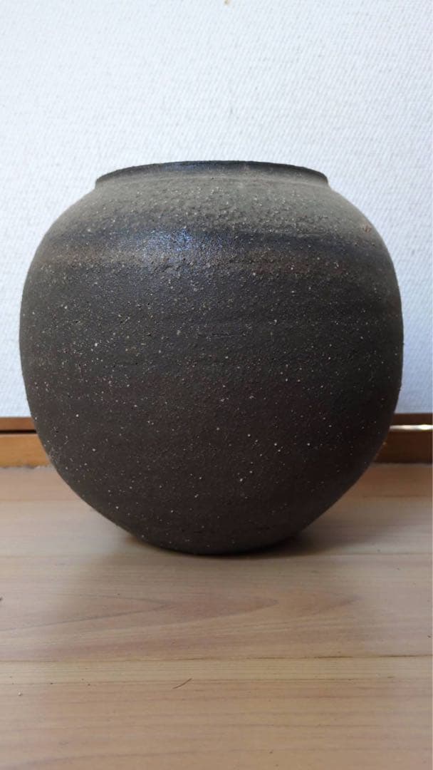 陶器とクリスタルの花瓶セット