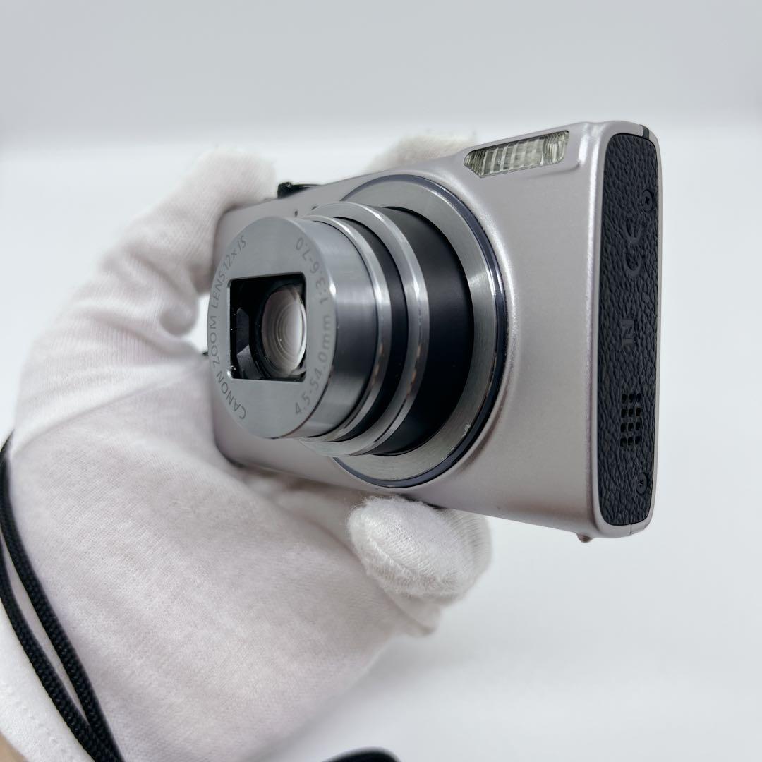 【美品】Canon IXY 640 シルバー デジタルカメラ 充電器付き