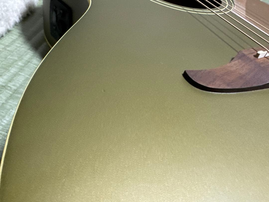fender エレアコ　Newporter Player オリーブサテン　美品