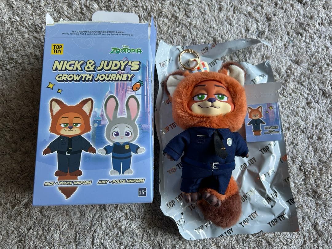 TOP TOYズートピア「ニック＆ジュディ成長の旅」おまけ付き！