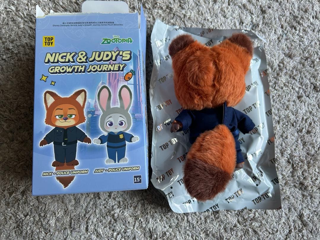 TOP TOYズートピア「ニック＆ジュディ成長の旅」おまけ付き！