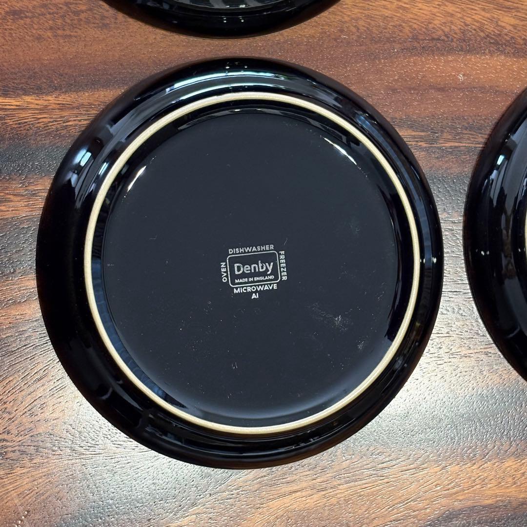 デンビー　ヘイロー　ブレックファストスモールプレート17センチ　4枚セット