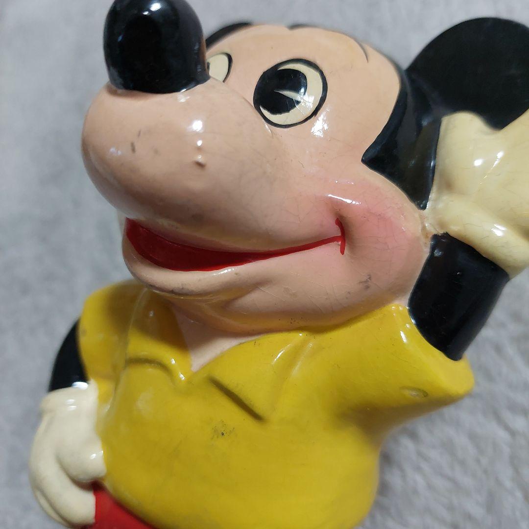 ディズニーキャラクター　ミッキーマウス バンク 約15cm