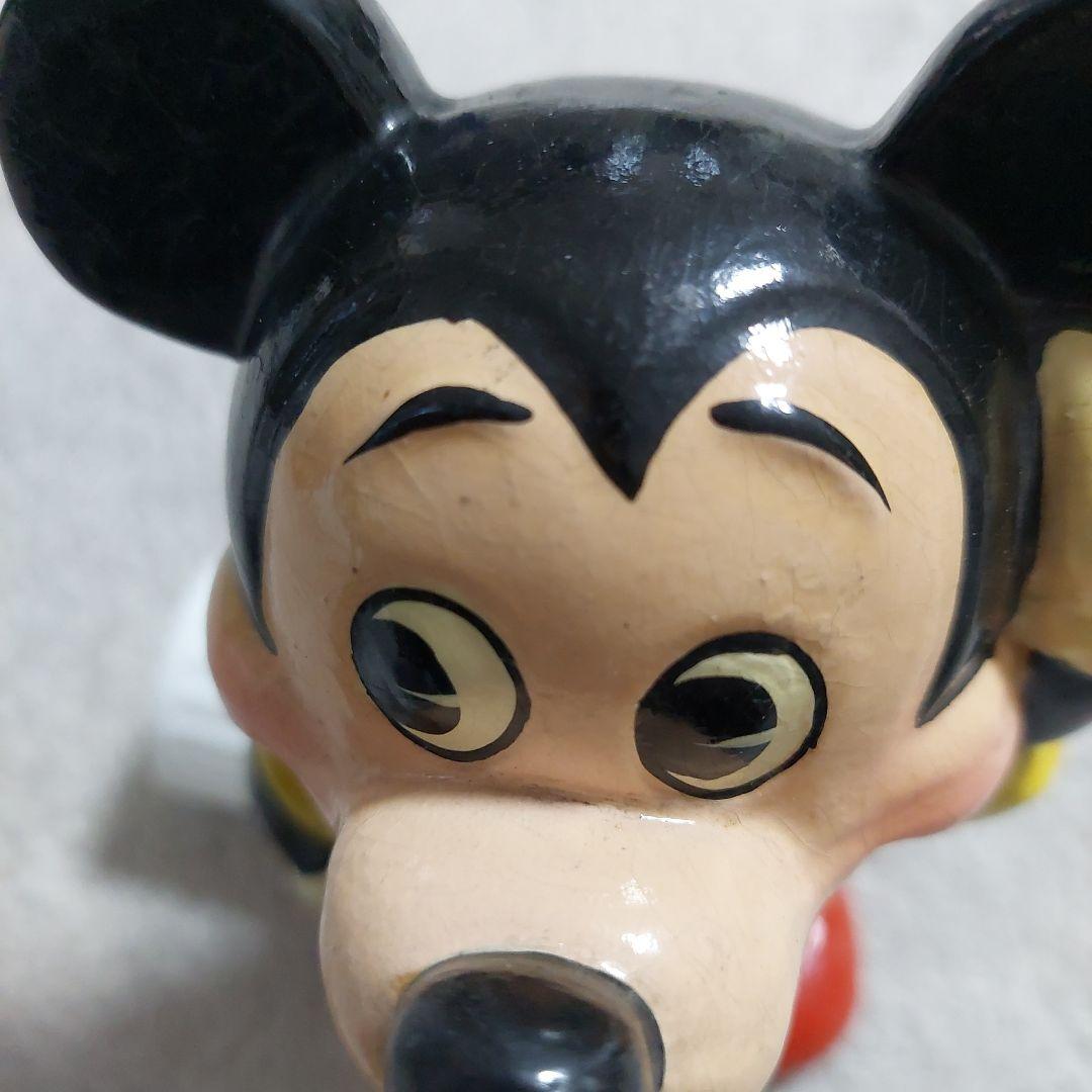 ディズニーキャラクター　ミッキーマウス バンク 約15cm