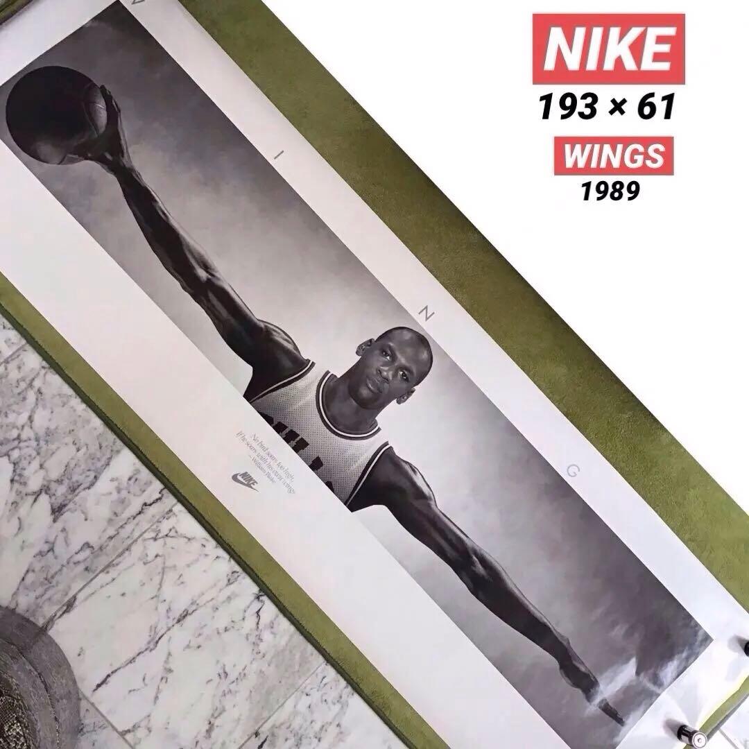 NIKE マイケル・ジョーダン ウィングス オリジナル初期大型 ポスター