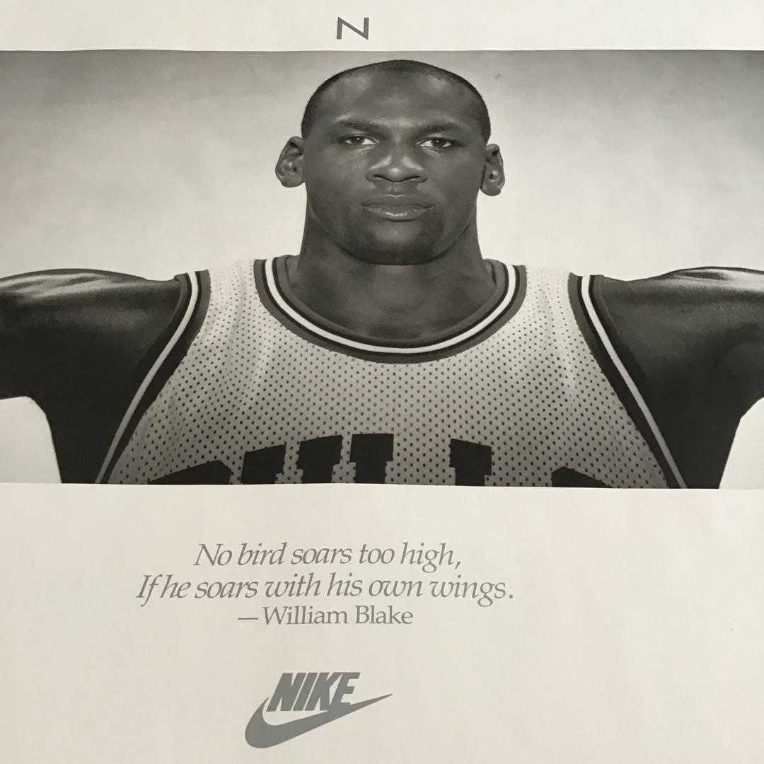 NIKE マイケル・ジョーダン ウィングス オリジナル初期大型 ポスター