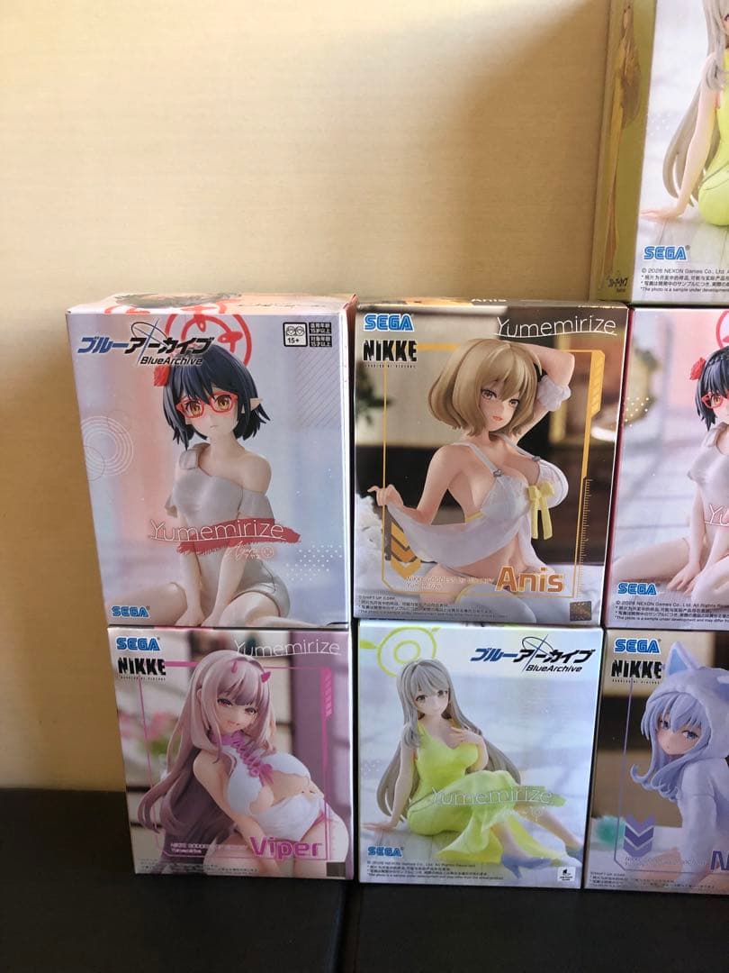 勝利の女神：NIKKE　など美少女プライズフィギュアまとめ売り　9点