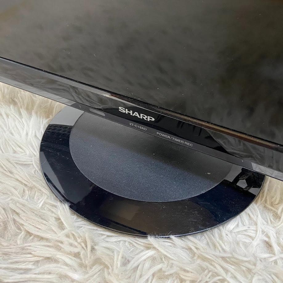 SHARP 2T-C19AD 液晶テレビ ハイビジョン AQUOS ブラック