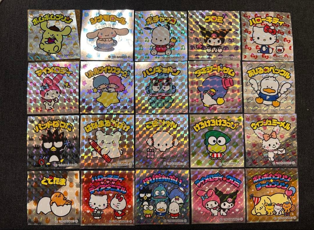 サンリオキャラクターズマンチョコ　コンプ サンリオ　チョコボックス　コンプ