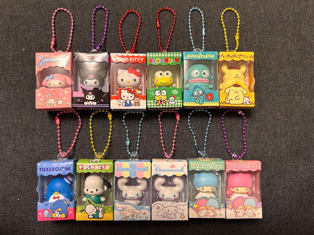 サンリオキャラクターズマンチョコ　コンプ サンリオ　チョコボックス　コンプ