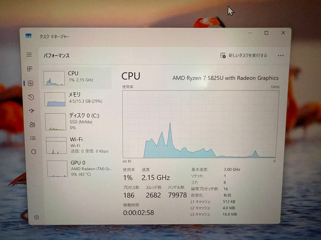 HP Pavilion Aero 13インチ 外装破損有り SSD512GB