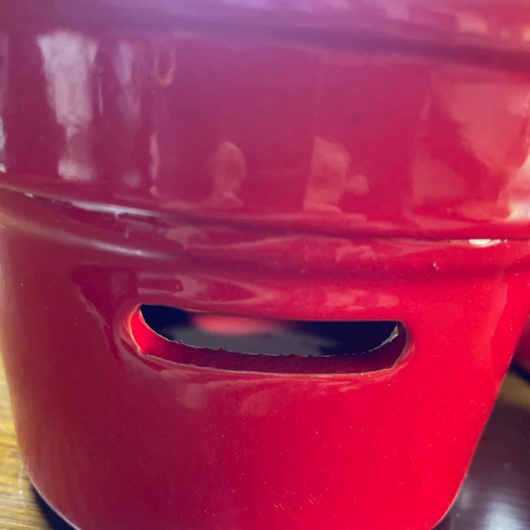 イタリア製「PIRAL（ピラル）」の片手鍋 落ち着いた赤色が可愛いフォンデュも❣️