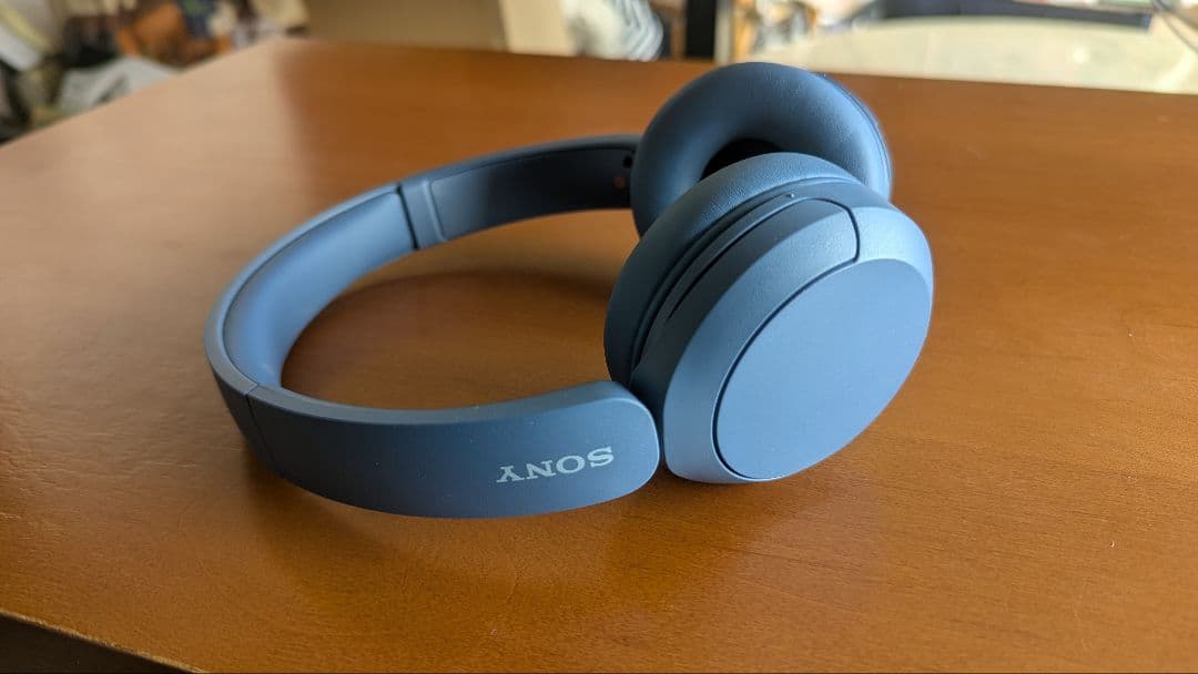SONY ワイヤレスヘッドホン ブルー