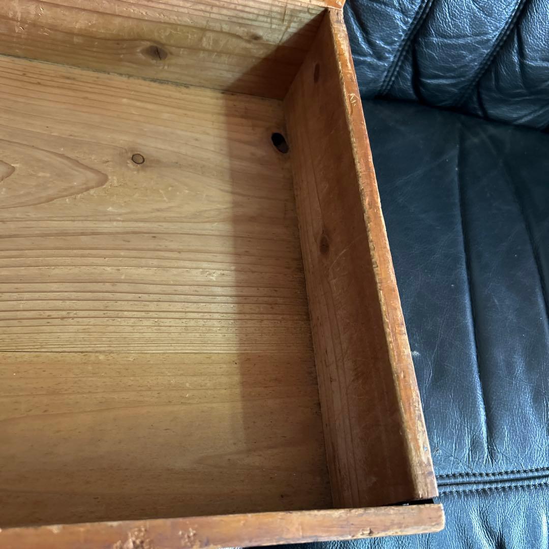 古い木製ガラスケース　玩具屋　おもちゃお菓子ケース　収納箱1台　3番　昭和レトロ