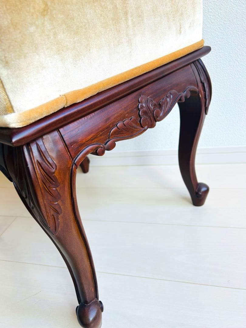 可愛いロマンティックな猫脚チェア♡ロココ調　ロリータ