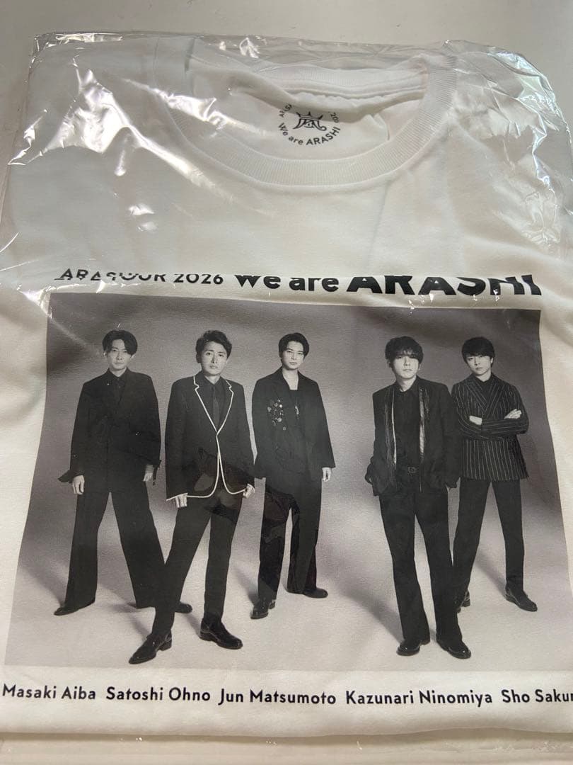 LIVE TOUR 2026 We are ARASHI Tシャツ　パンフレット