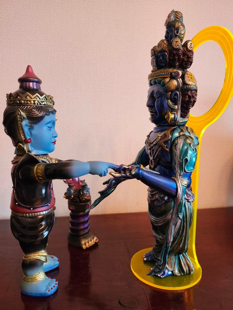 ソフビ　フィギュア　ミロクトイ　仏像　インデーズソフビ　神仏