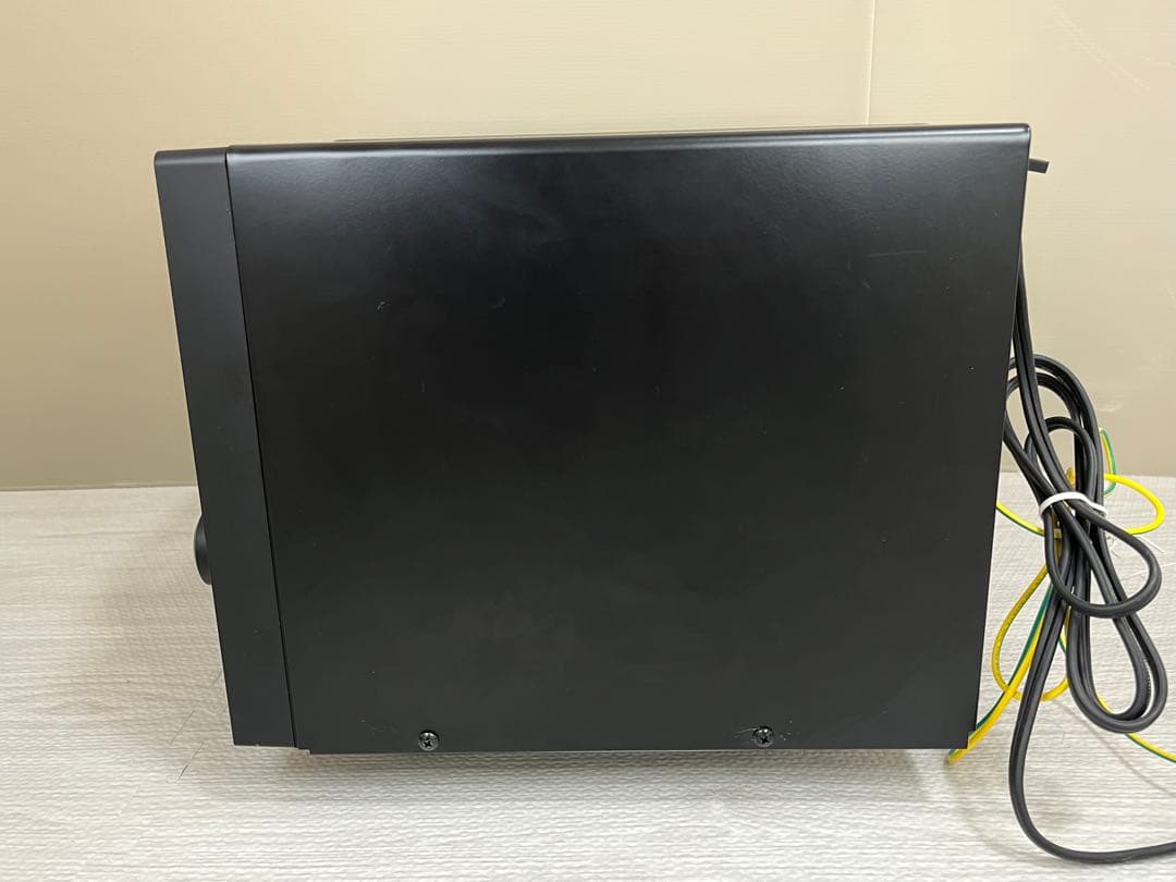 ツインバード センサー付フラットオーブンレンジ 18Lブラック DR-E857B