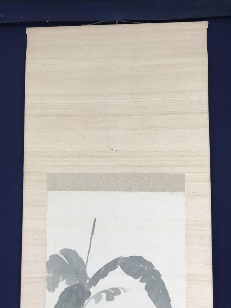 【真作】方堂/唐子図/蜻蛉遊び図/トンボ図/人物図/掛軸/名家伝来/AB-865