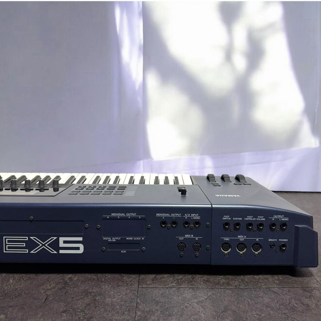 ☆美品 ヤマハ EX5 76鍵 シンセサイザー FS鍵盤 定価30万以上