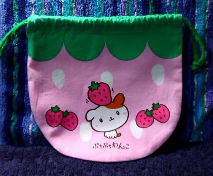 Ｏsosi Ａktarさん専用【超激レア】いちご帽子のぬいぐるみと巾着袋セット