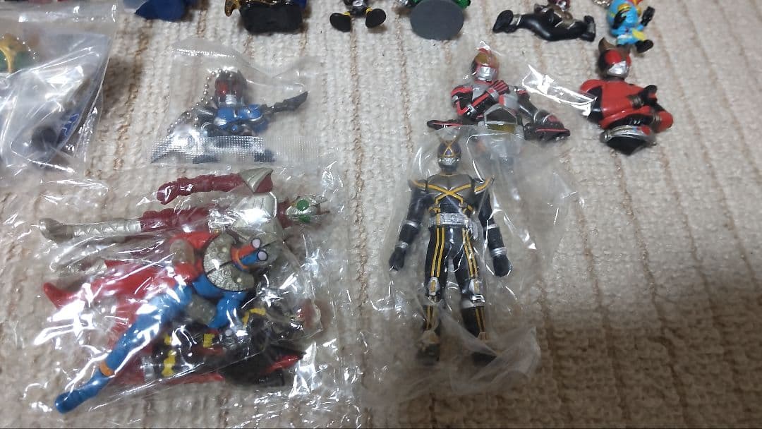 仮面ライダー フィギュアとバイクセット 約70体以上