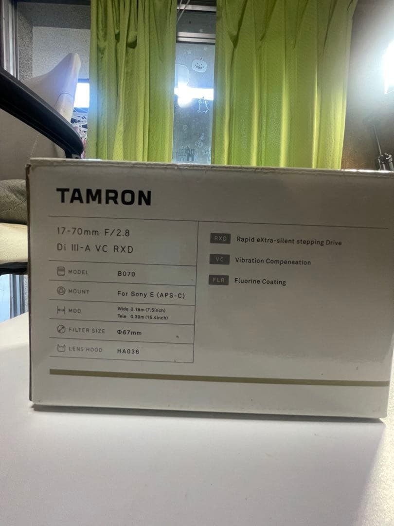 TAMRON 17-70mm F/2.8 Di III-A VC RXD※訳アリ