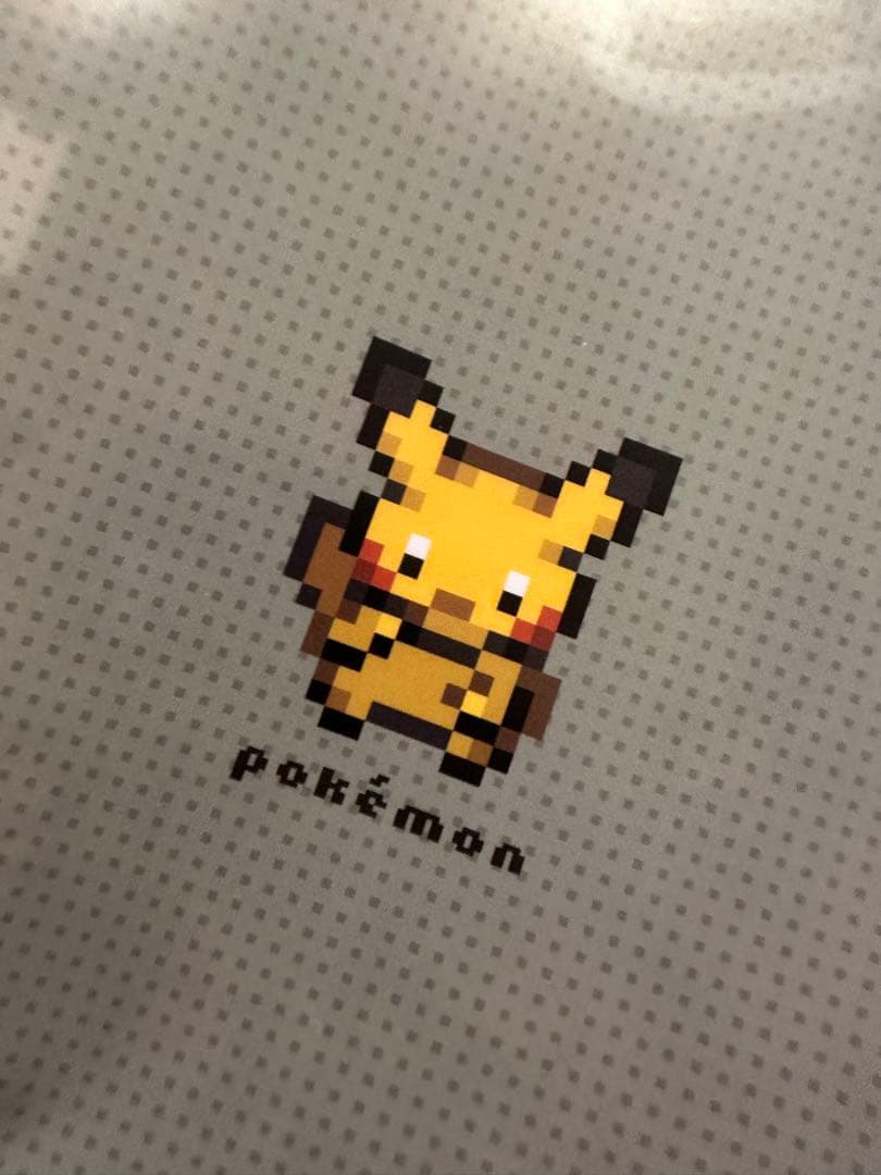 ポケモン　5ポケット　A4クリアファイル　初代カントーゲームドット絵