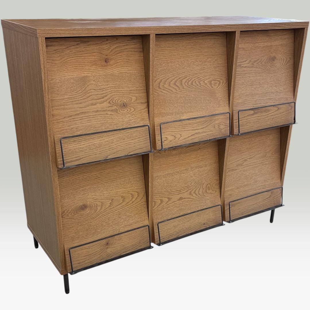 美品 送料込み a.depecheアデペシュレコードラック　カデル