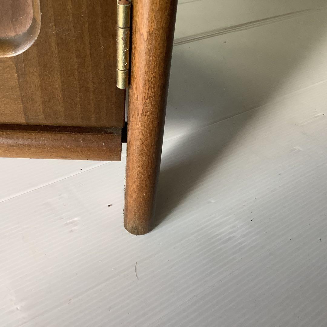 【値下げ！】KARIMOKU 木製ラック 引出し・扉付き収納・オープンシェルフ