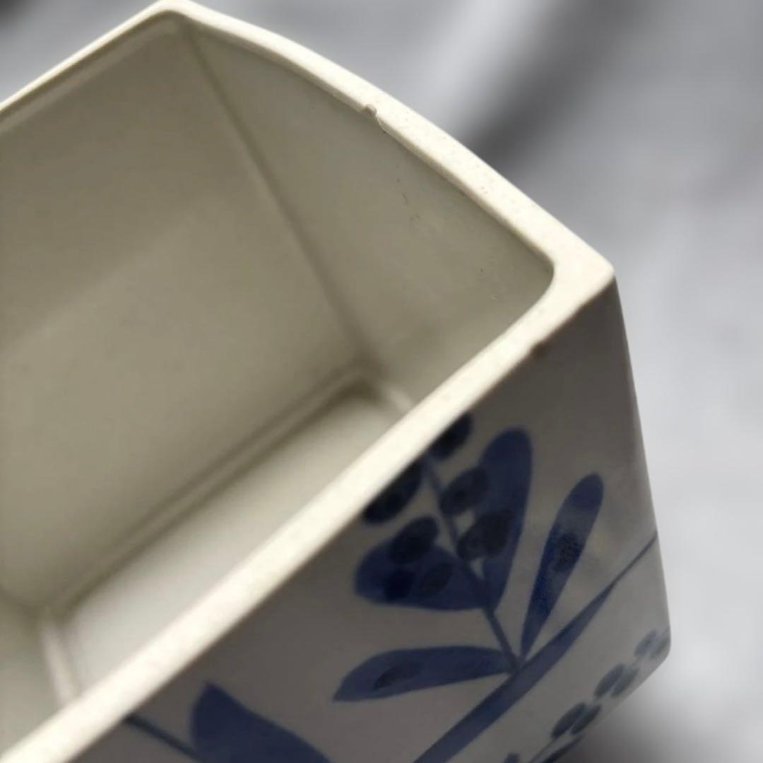 砥部焼 日本クラフト 小鳥 ブレッドケース パンケース &キャニスター セット