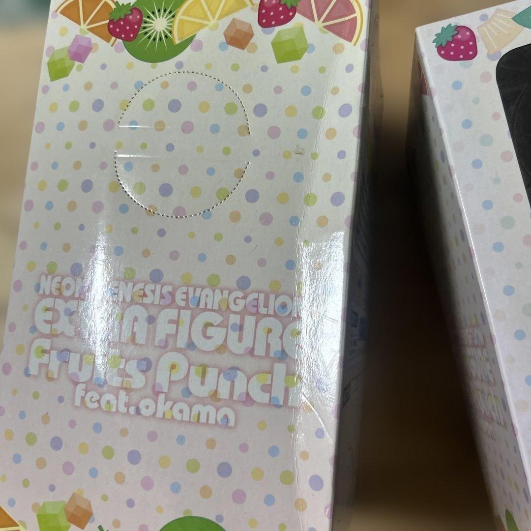 新世紀エヴァンゲリオン フィギュア Fruits Punch アスカ　レイセット