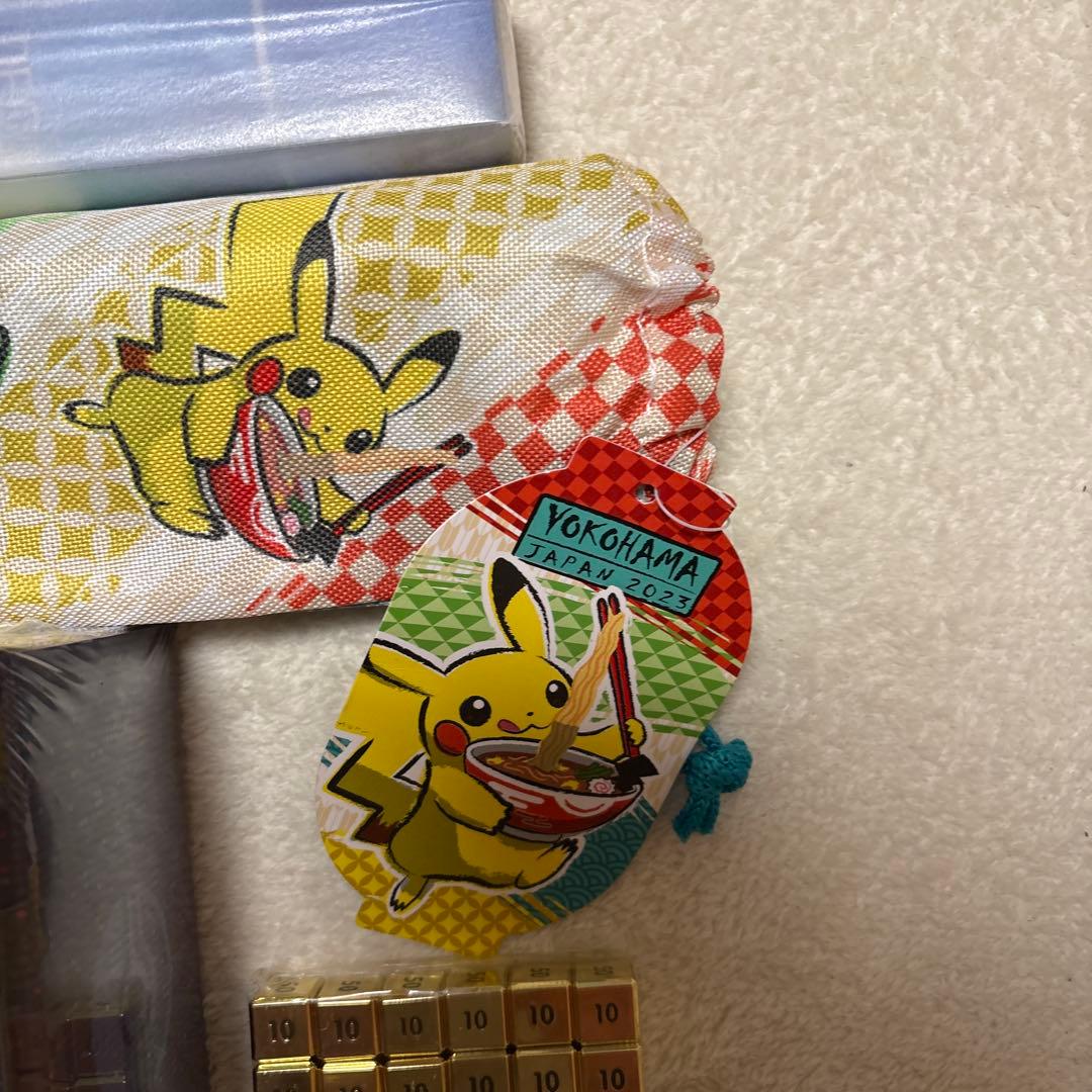 値下げ！ポケモンカードゲーム　未来のミライドンex ＆プレイマット＆サプライ