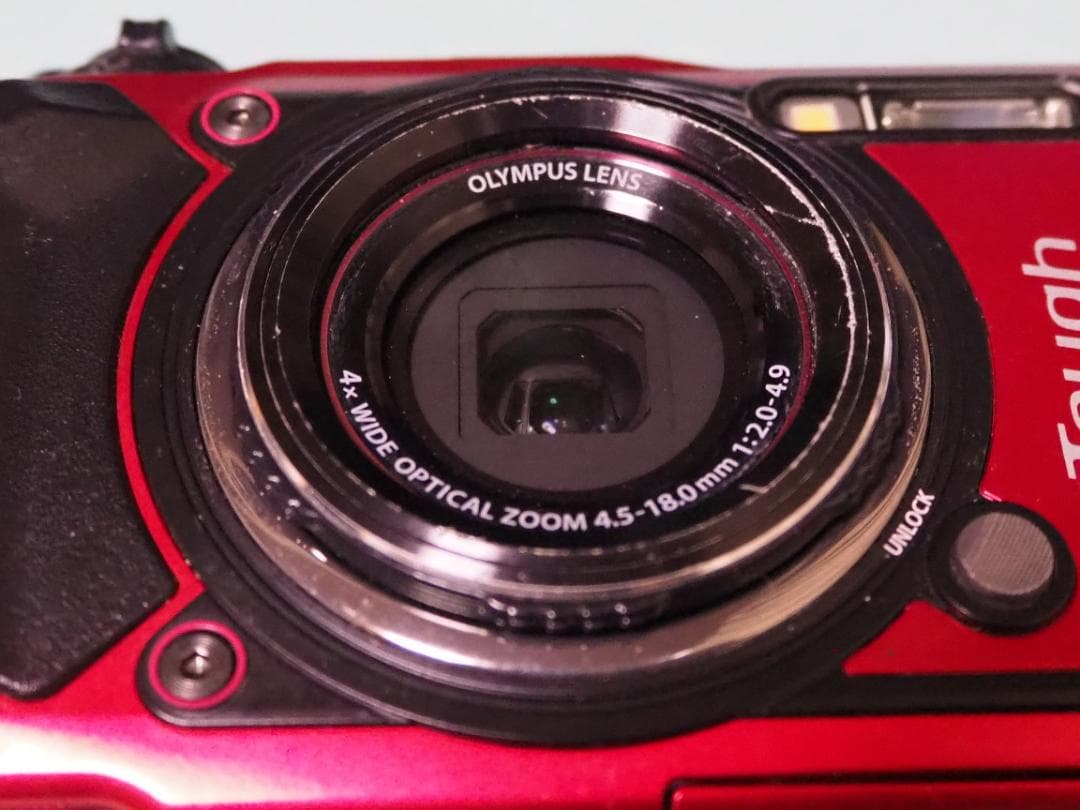 Olympus Tough TG-5 赤 4K