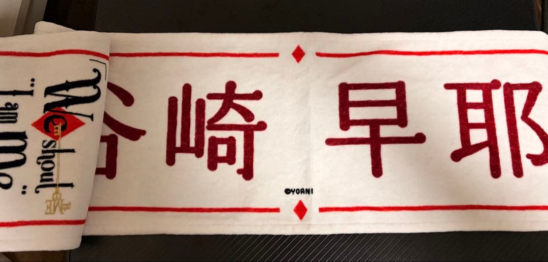 谷崎早耶 ビブス+タオル