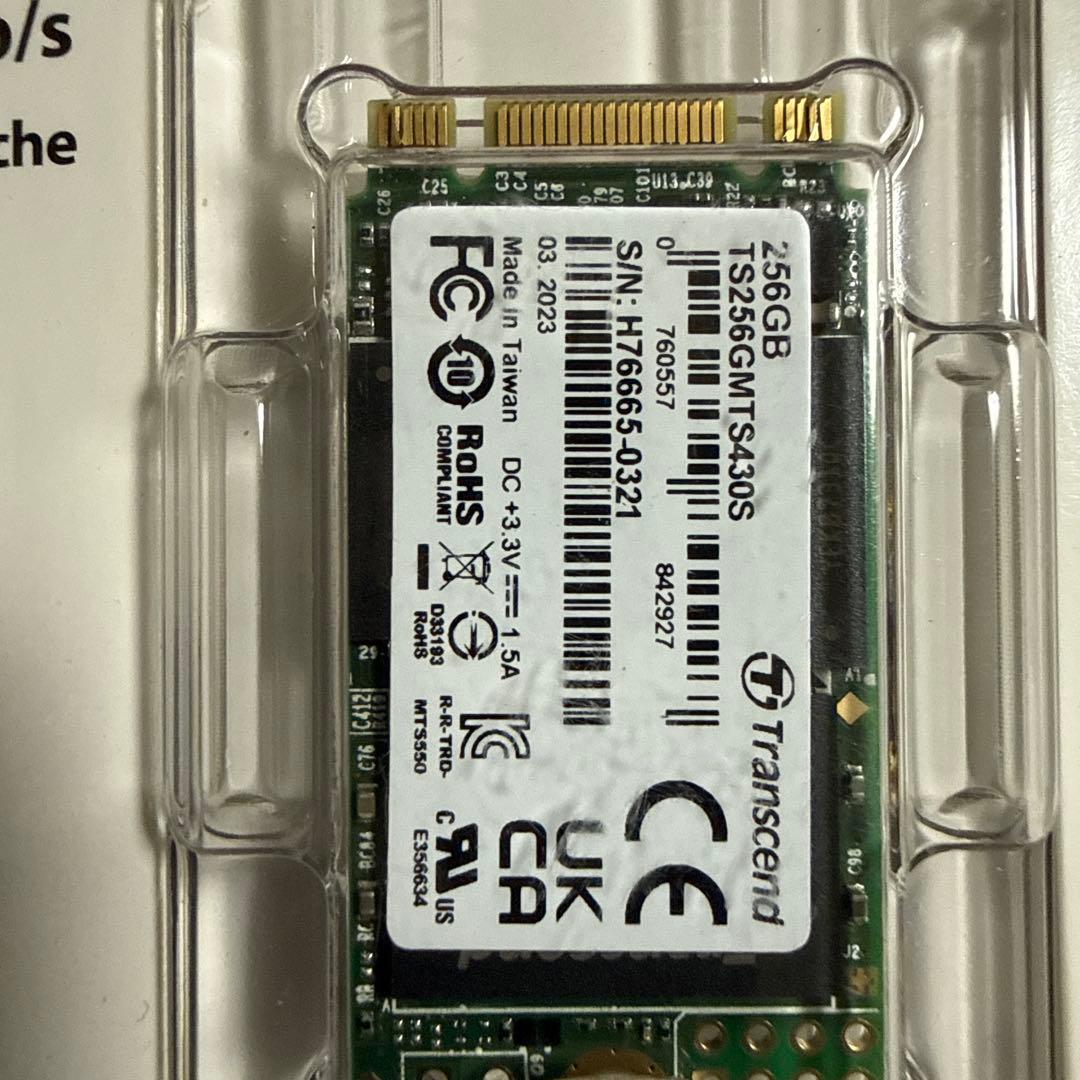 内蔵型SSD Transcend M.2 SSD 430S 256GB