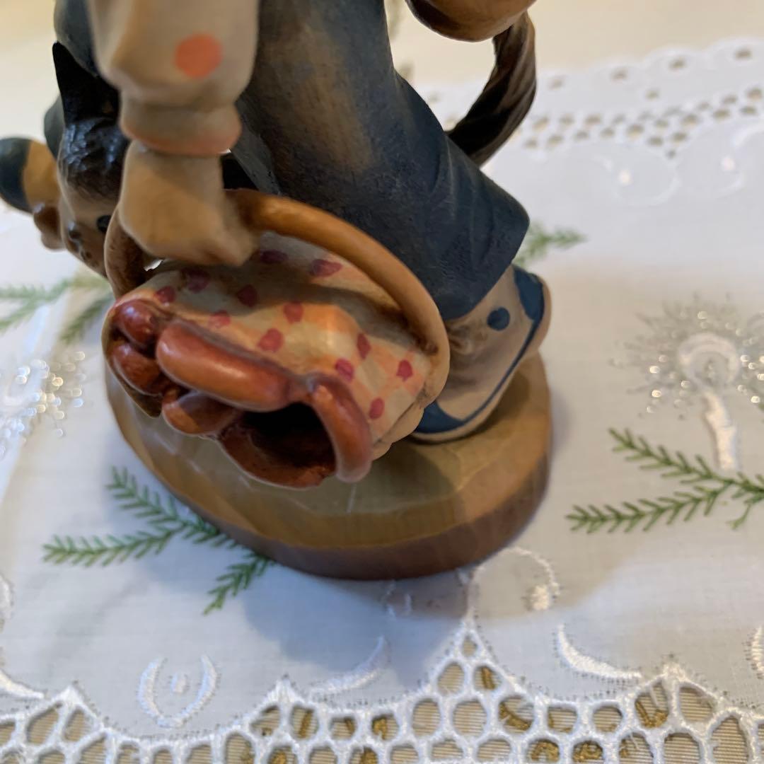 ANRI アンリ人形　ピクニック中の男の子！オレンジの水玉模様が可愛いです！