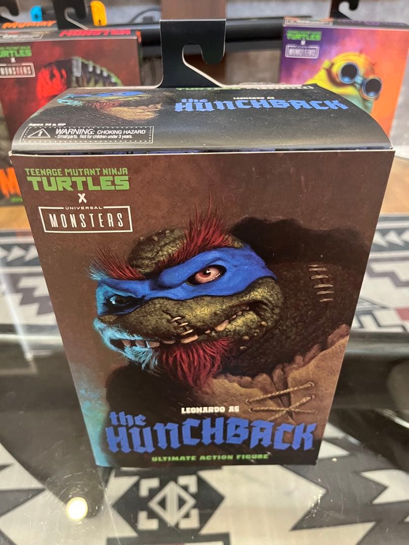 NECA タートルズ　ユニバーサルモンスター　豆魚雷正規品　4体セット　開封品