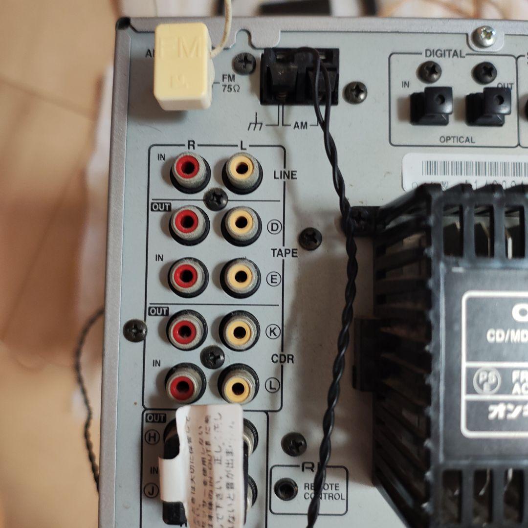 ONKYO FR-9GX CD/MD TunerAMP D-S9GXコンポ