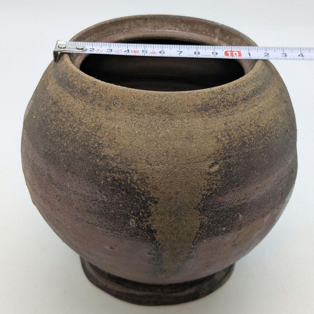 伝統工芸士 豊福寛 備前焼 水指B 共箱共布栞 茶道具 茶器 食器 抹茶 水差し