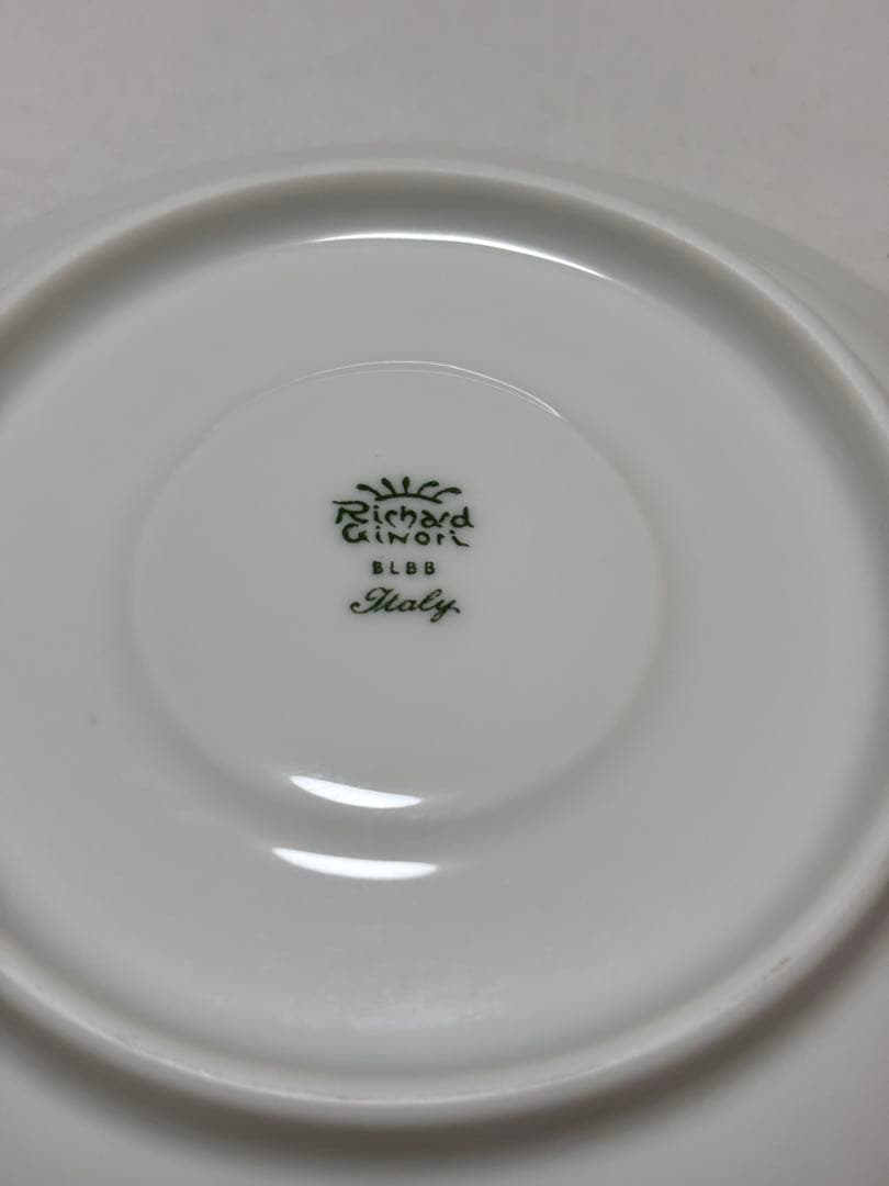 廃盤リチャードジノリ アンティコチェリー ペアティーカップ＆ソーサー　2客