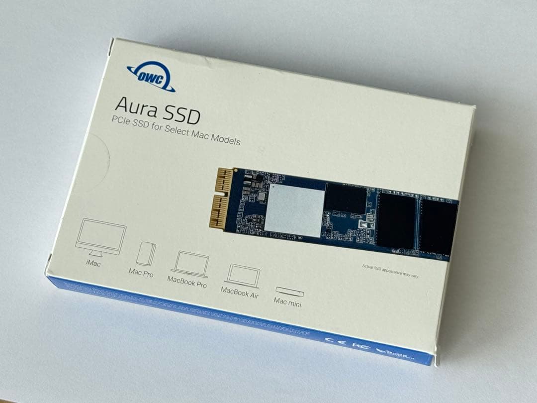 2.0TB 内蔵型SSD OWC Aura Pro X2 MacBook