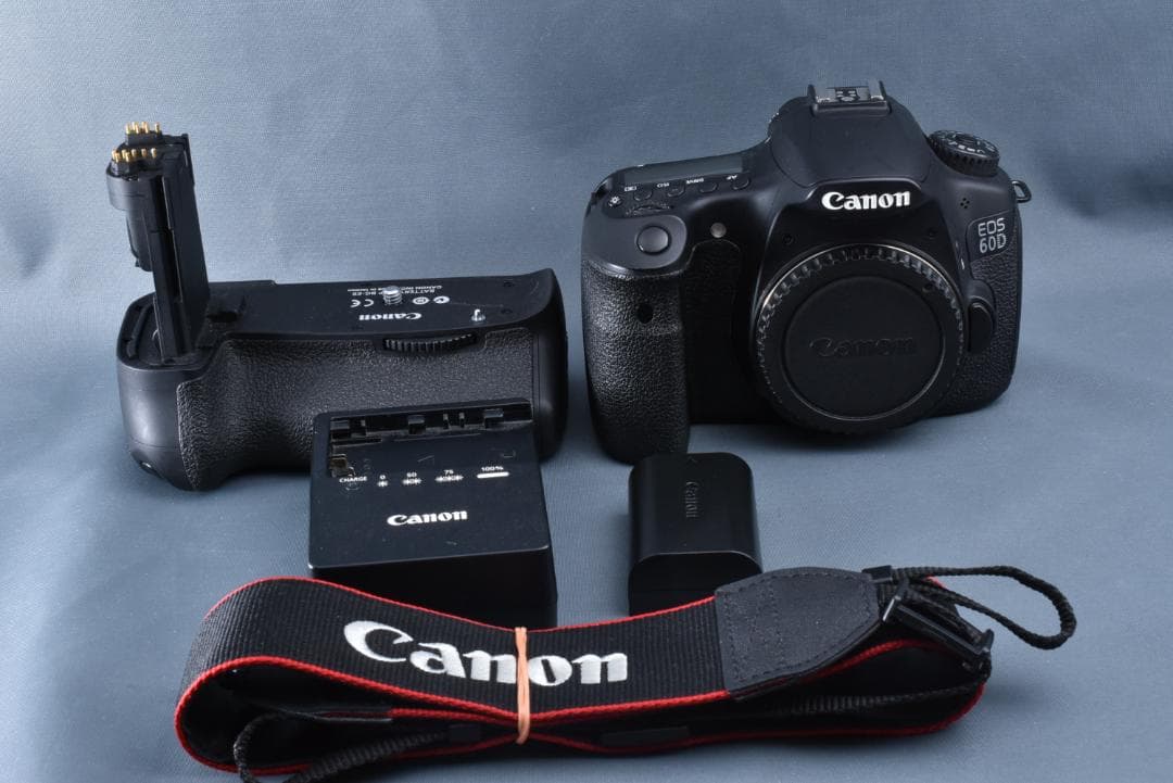 【美品】Canon EOS 60D ＋ バッテリーグリップ BG-E9 セット