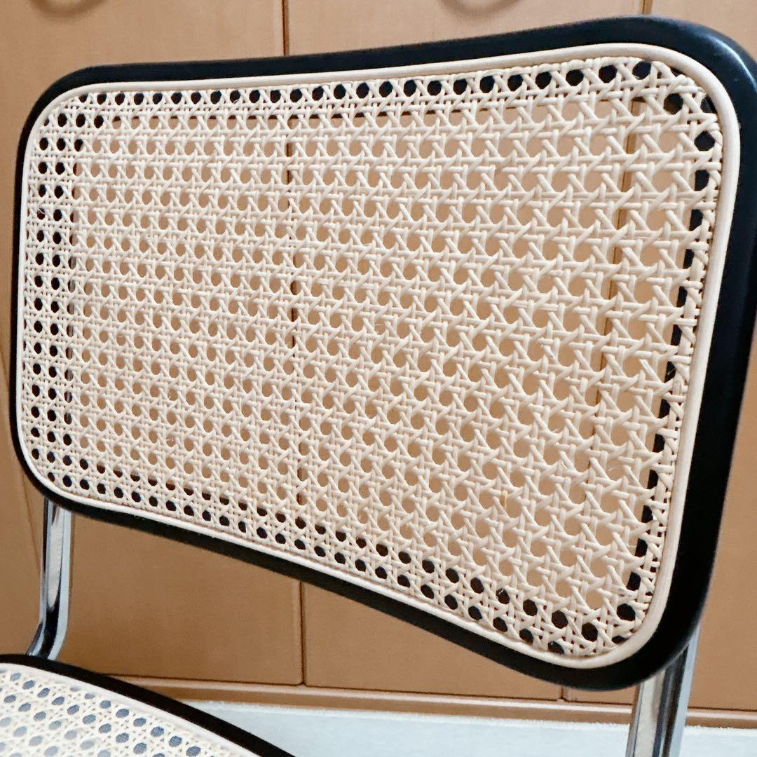 ●美品【チェスカチェア】●マルセル・ブロイヤー　リプロダクト品　名作チェア